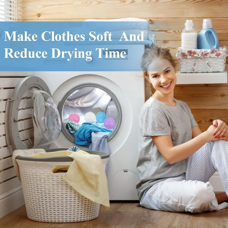 Laundry Balls Reusable Anti Winding Dryer Washing Machine Balls Household Cleaning Tools For Tangle Free Laundry