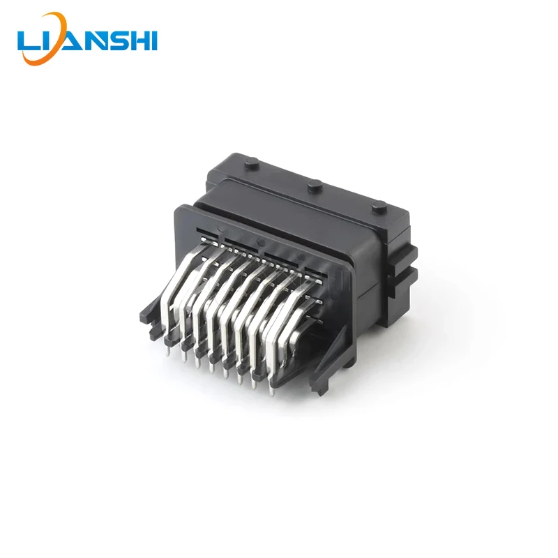 2pcs Car modified ecu computer connector DJ7242-1.5/2.8-10 pin holder HCCPHPE24BKA90F