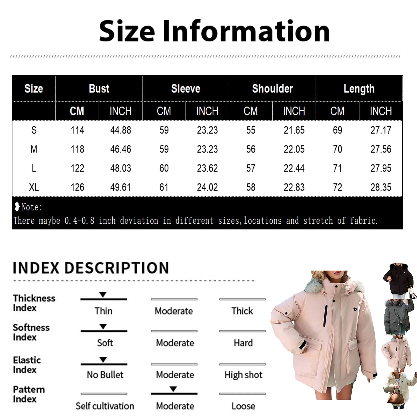 Women Winter Fur Collar Hooded Coat Parka Fashion Coat Zipper Pockets Design Long Jacket Elegant Slim Warm Thick Female Coats