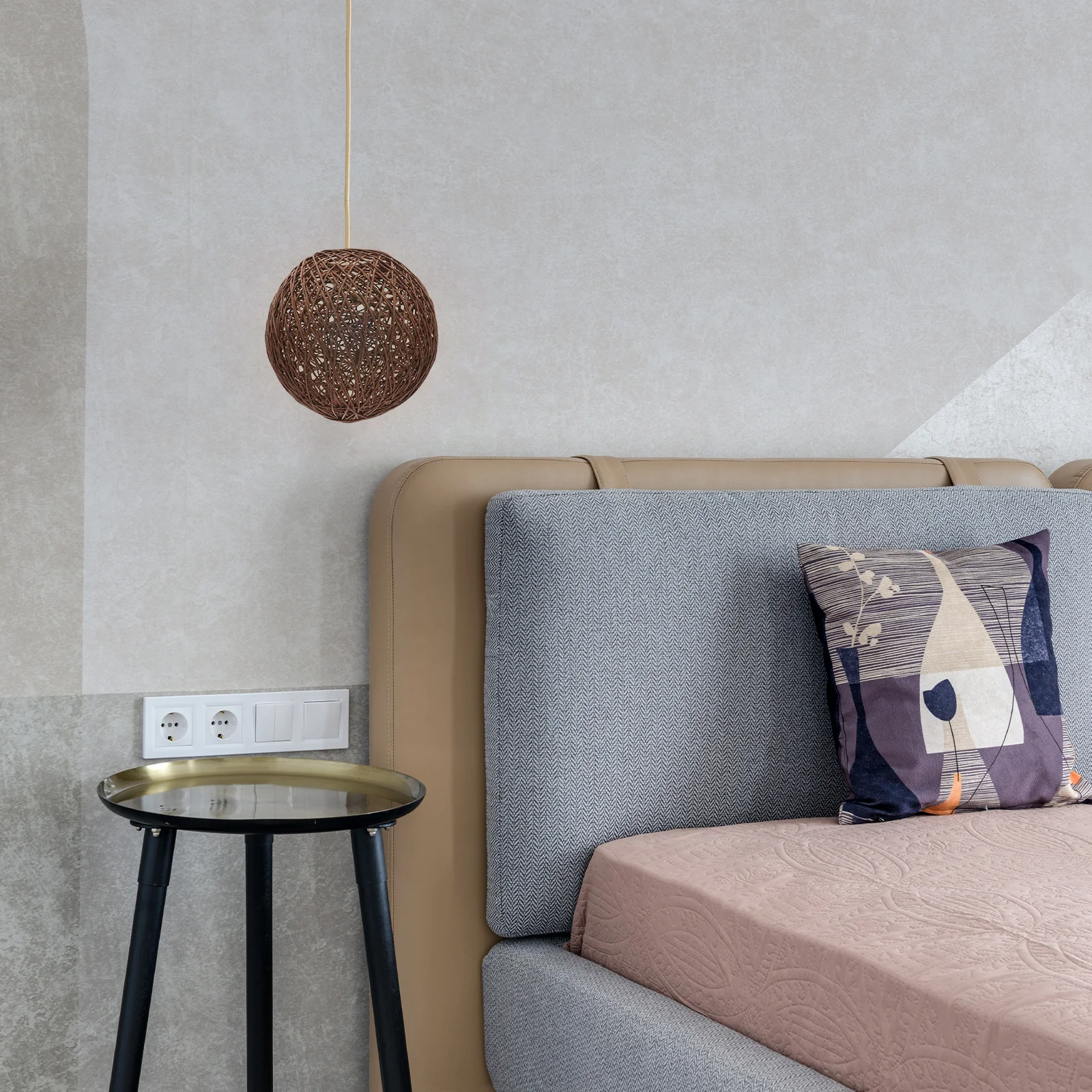 

Rattan Ball Lamp Shade Premium Paper Craft For Ceiling Table Light Decor Unique Eye-Protection Cover Cozy