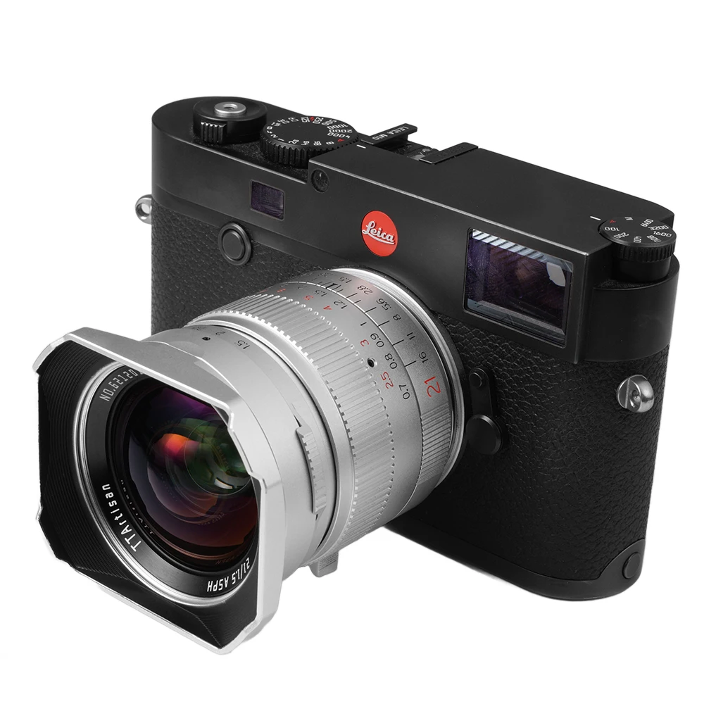 TTArtisan 21Mm F1.5 ASPH Bingkai Penuh Sudut Lebar Lensa Prime Besar untuk Leica M-mount M240P M3 M6 M7 M8 M9 M10 M10R M10M M262 M240