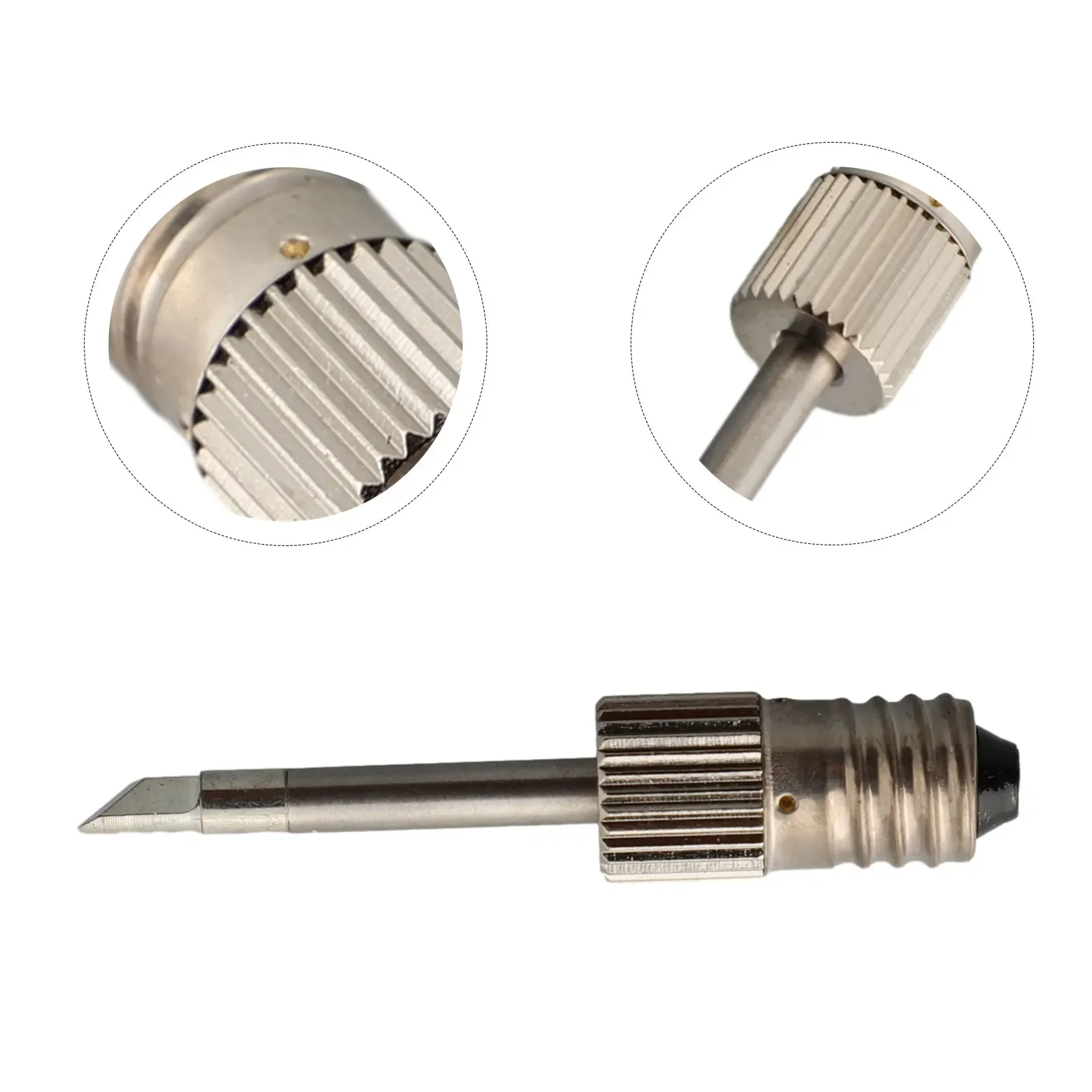 1set Soldering Iron Tip With E10 Interface Suitable For General Welding Applications Spot Wire And Drag Welding Wire Tinning