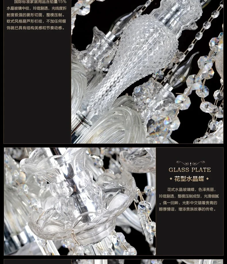 Large Extra Long12/15/18/24 Lights Stair Luxury Crystal Chandelier Modern K9 Lobby Hotel Lustres De Cristal Candle Lamps Fixture