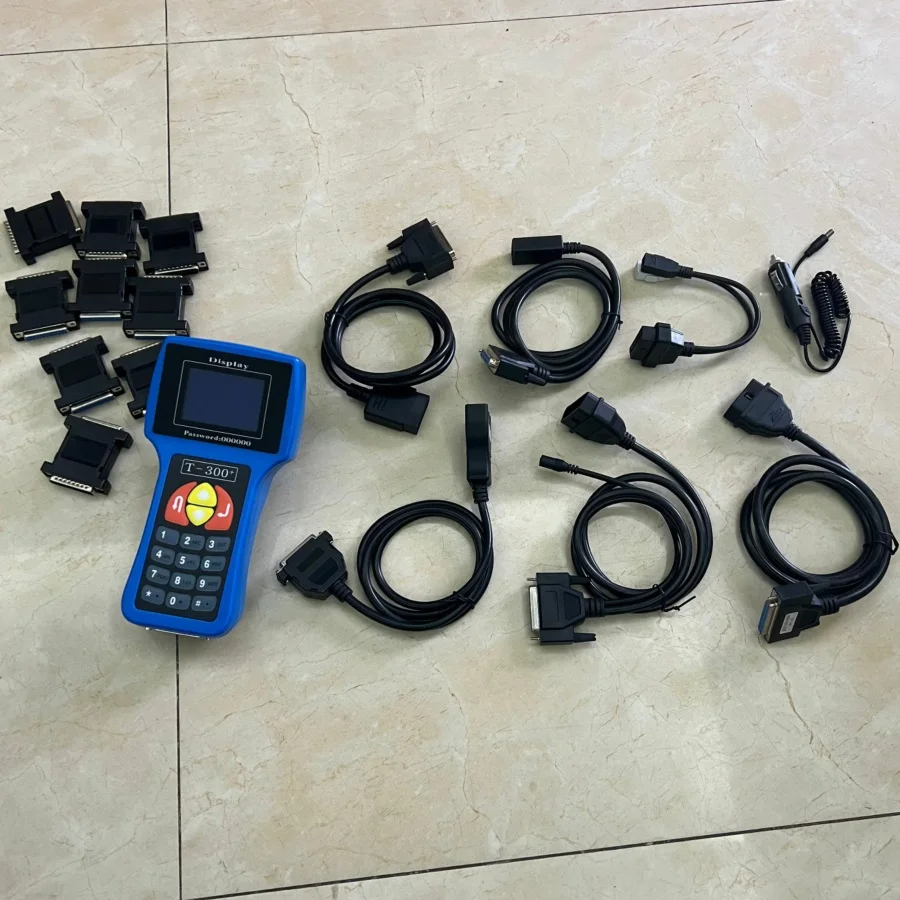 T300 Auto Key Programmer T 300 Auto Car Transponder Decoder English or Spanish Professional maker Support Multi brand Cars