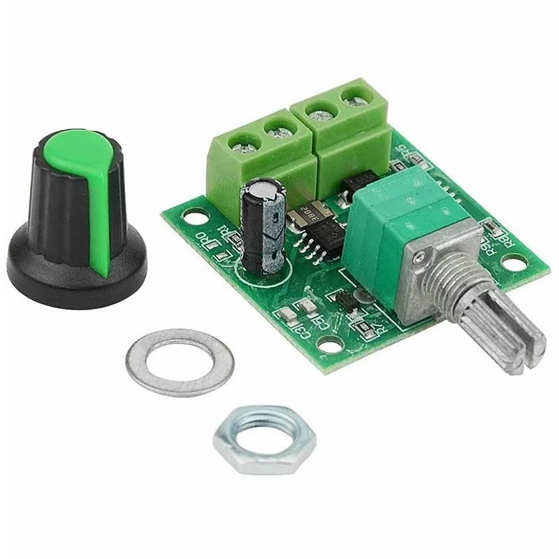 PWM Motor Speed Controller DC 1.8V 3V 5V 6V 12V 2A 1803BK Low Voltage Regulator Switch Adjustable Drive Module