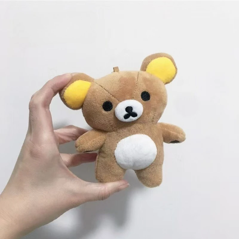 Rilakkuma Cartoon Plush Keychain description 4