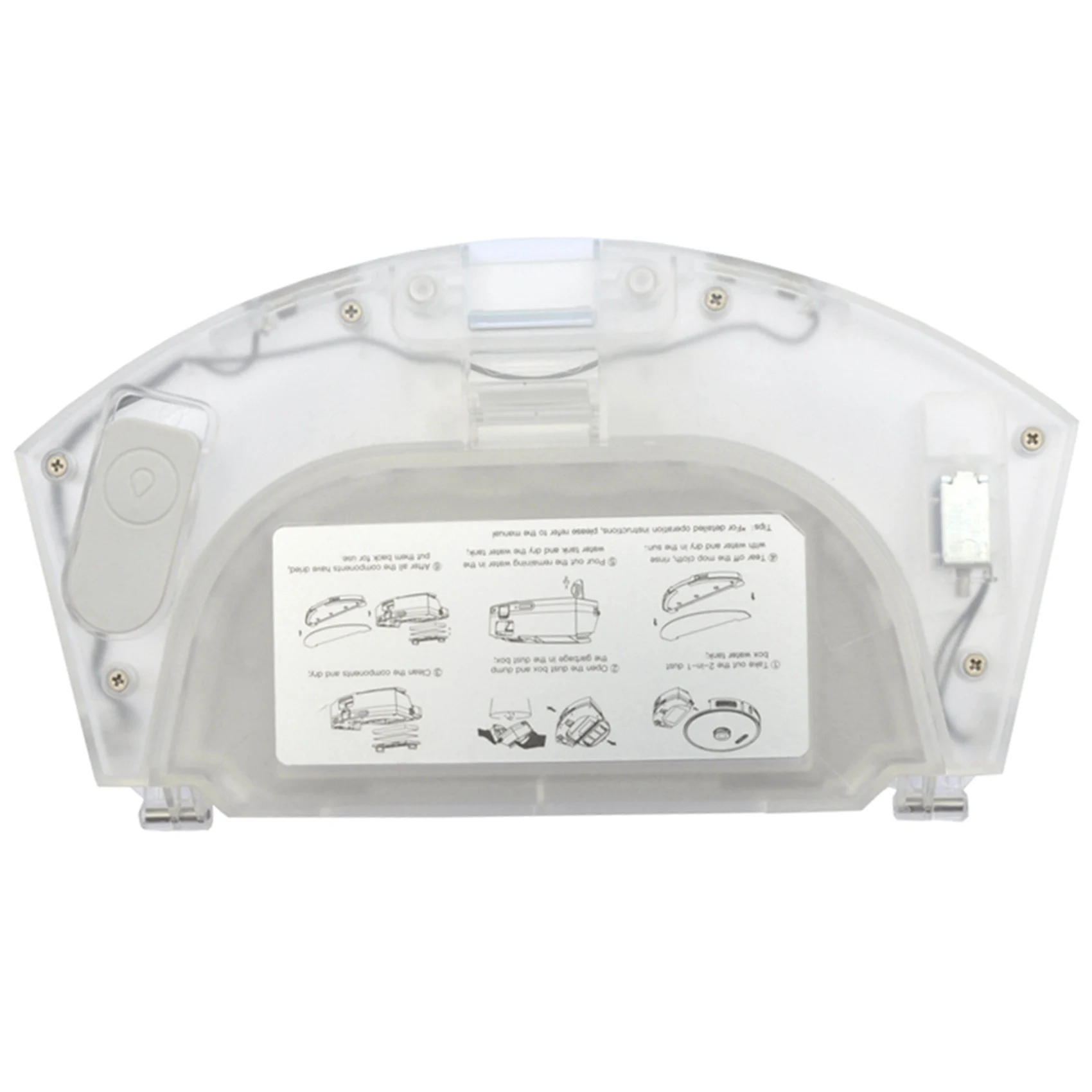 

KEOL-3X 2 In 1 Water Tank Dust Box For Ultenic T10/PROSONEC M8PRO Robot Vacuum Cleaner Accessories Parts