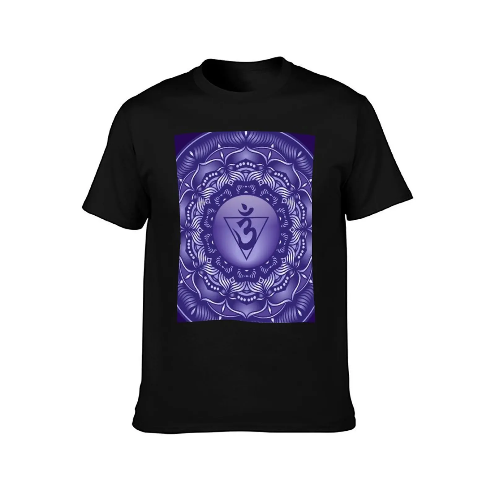 Third Eye Chakra Mandala - 03 PBG T-Shirt plus sizes animal prinfor boys men clothes