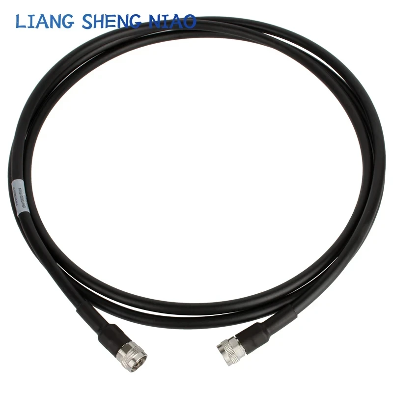 Imagem -04 - Macho para n Macho Coaxial Pigtail Jumper Linha de Salto de Alta Qualidade Lmr400 Syv507 7d-fb Cabo c Rg8u Rg8u-dual n