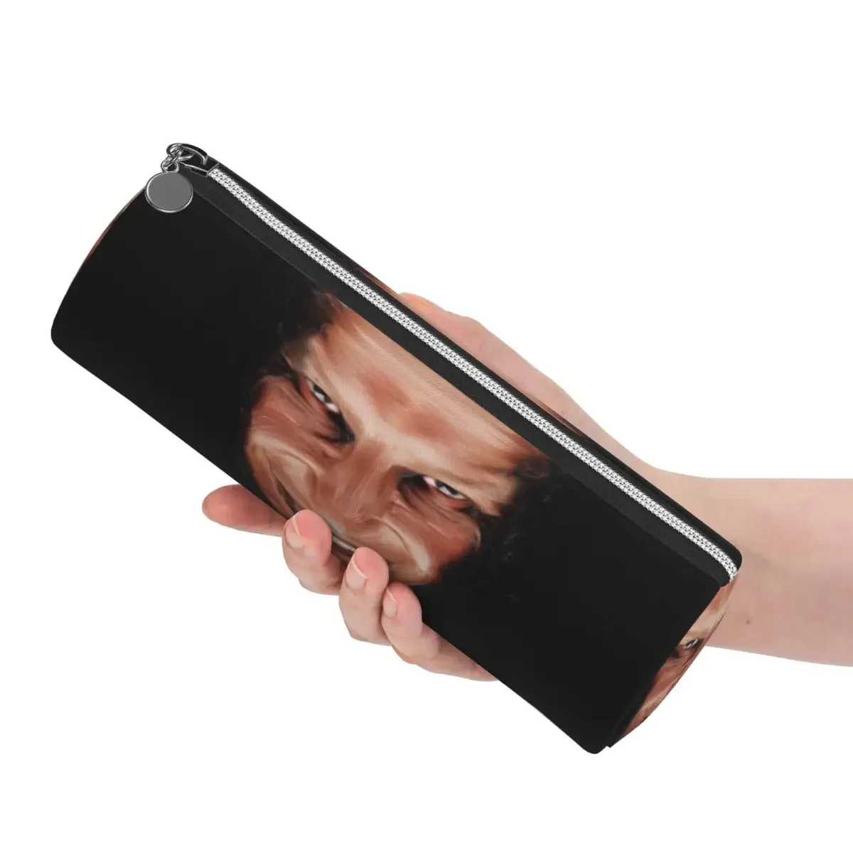 Aphex Twin Electronic Music Artist Producer Pencil Cases Pen Holder Cylinder Pen Box Pencil Bag for Studen School