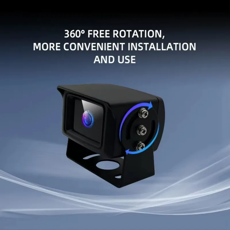 IP68 720P 1080P Waterproof CCD Night Vision AHD Truck School Bus RV Metal Body Rear View Reversing Camera