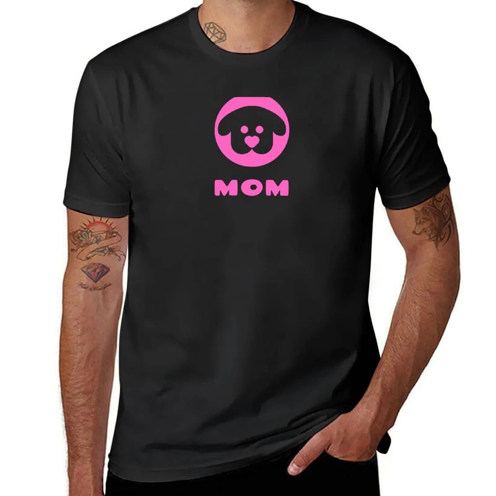 

Dog Mom T-Shirt plus sizes sports fans men t shirts