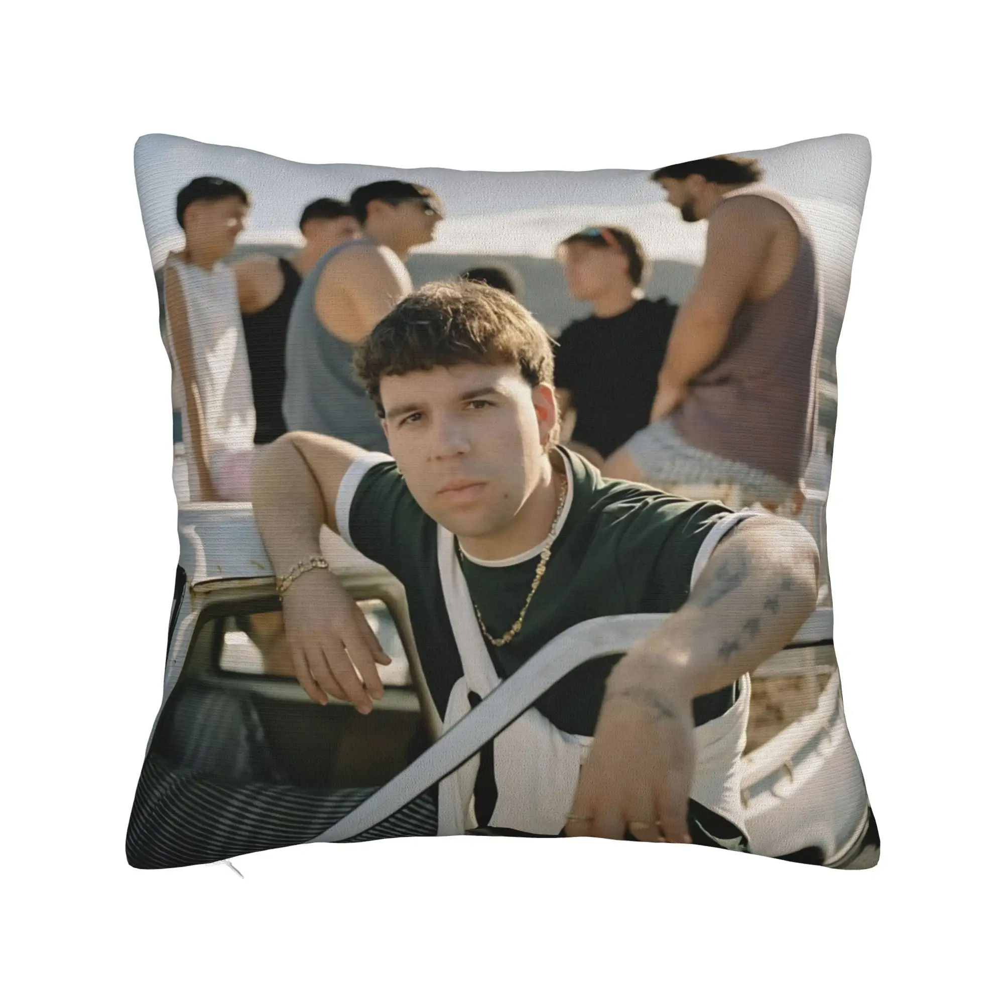 QUEVEDO EL BAIFO 2026 Pillow Cover Merchandise Soft Cushion Cover Decorations  Pillow Case Cover Car Multiple Sizes