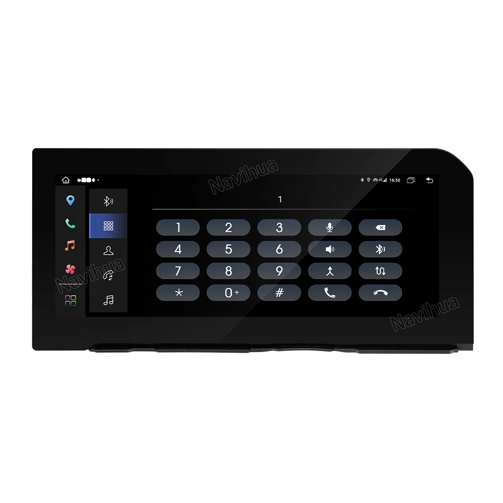 NaviHua Carplay Upgrade GPS 360 Panoramic Navigation Multimedia Player 4G Radio Android for 2024 Prado LC250