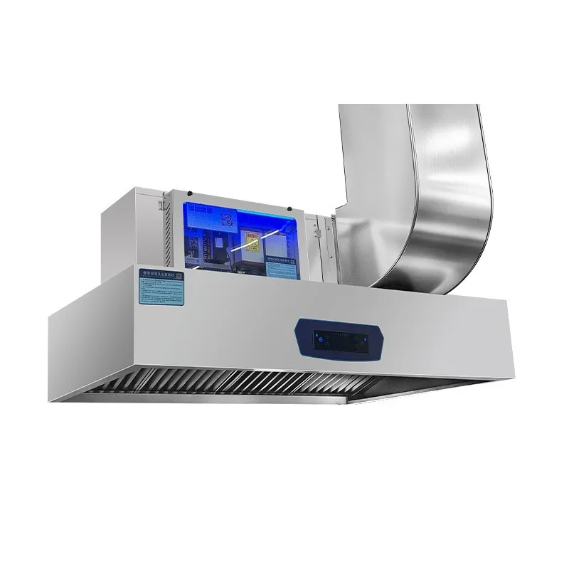 machine, kitchen purifier, environmentally friendly commercial range hood, large suction stainless steel fume hood