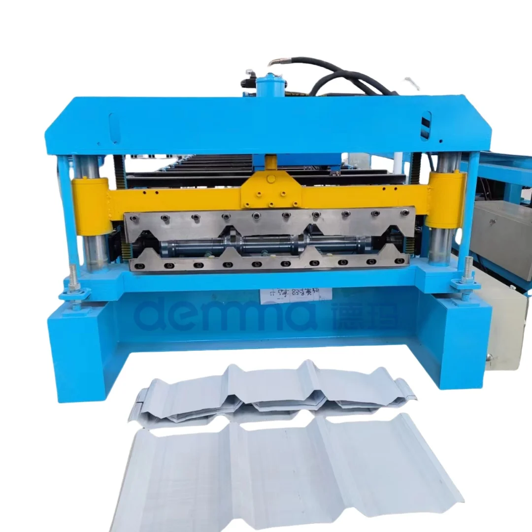 Fully Automatic Colored Steel Roof Panel Making Roofing Sheets Making Machine