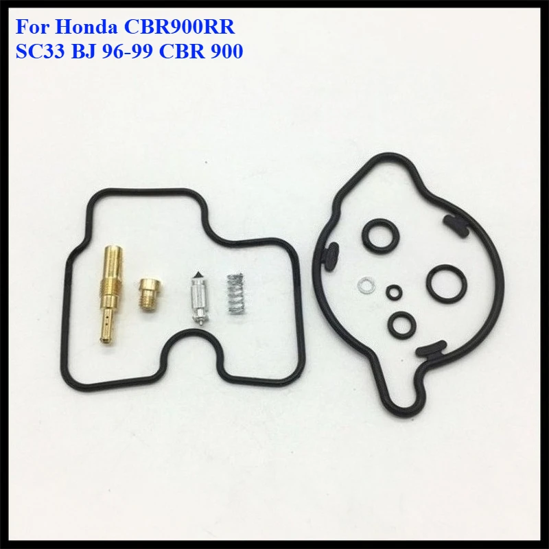 

1 Set Motorcycle Carburetor Repair Kit Rebuild for Honda CBR900RR SC33 BJ 96-99 CBR 900 Motorcycle