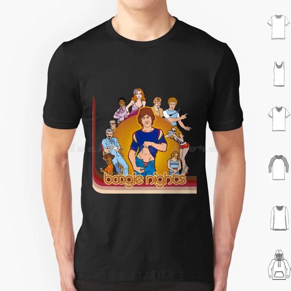 Boogie Nights-Edição Limitada Presente Perfeito Camiseta Tamanho Grande 100% Algodão Boogie Nights Comédia Drama Mark Wahlberg Burt