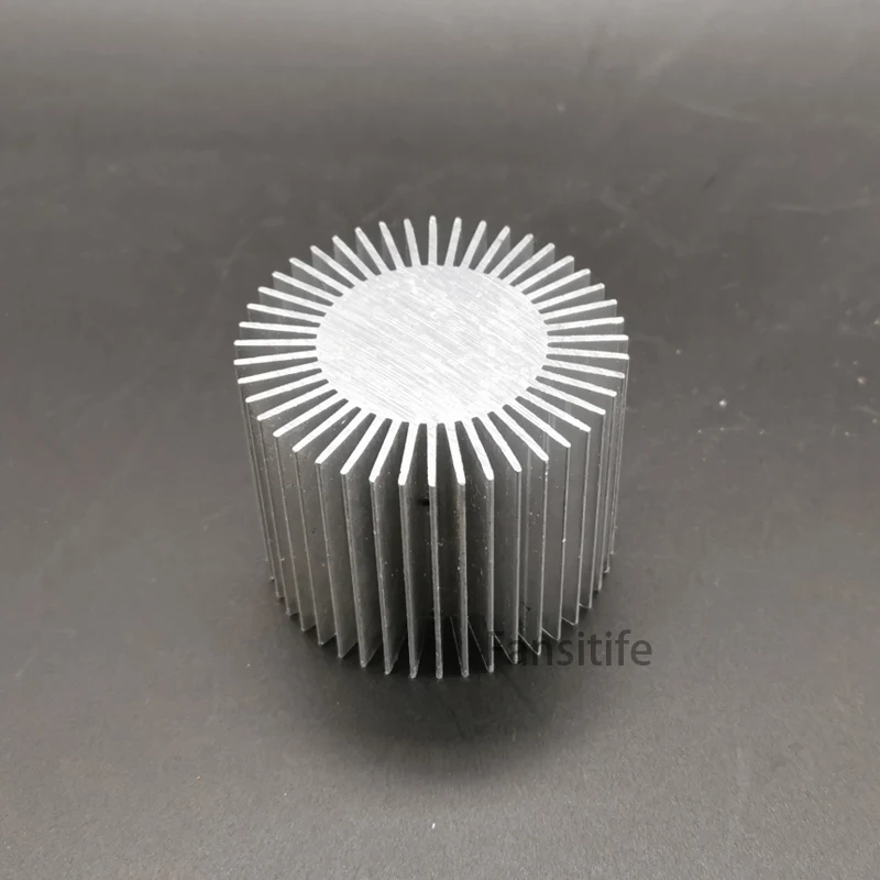 Dissipatore di calore a LED diametro 50mm 5 ~ 7W dissipazione del calore adatto per lampada COB SMD perline dissipatore di calore a LED