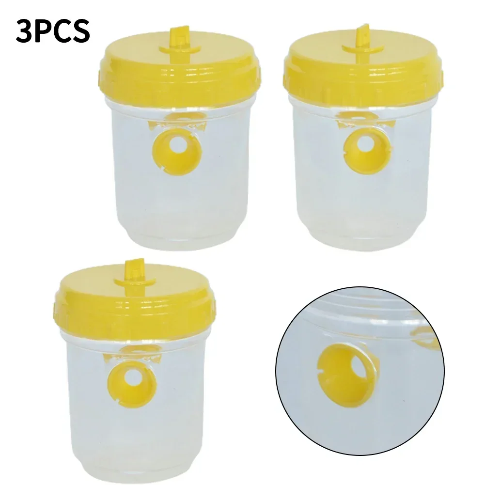 Lure Wasp Traps Attractant Transparent Wasp Trap Against Bees Hornets For Hanging Insect Protection High Quality