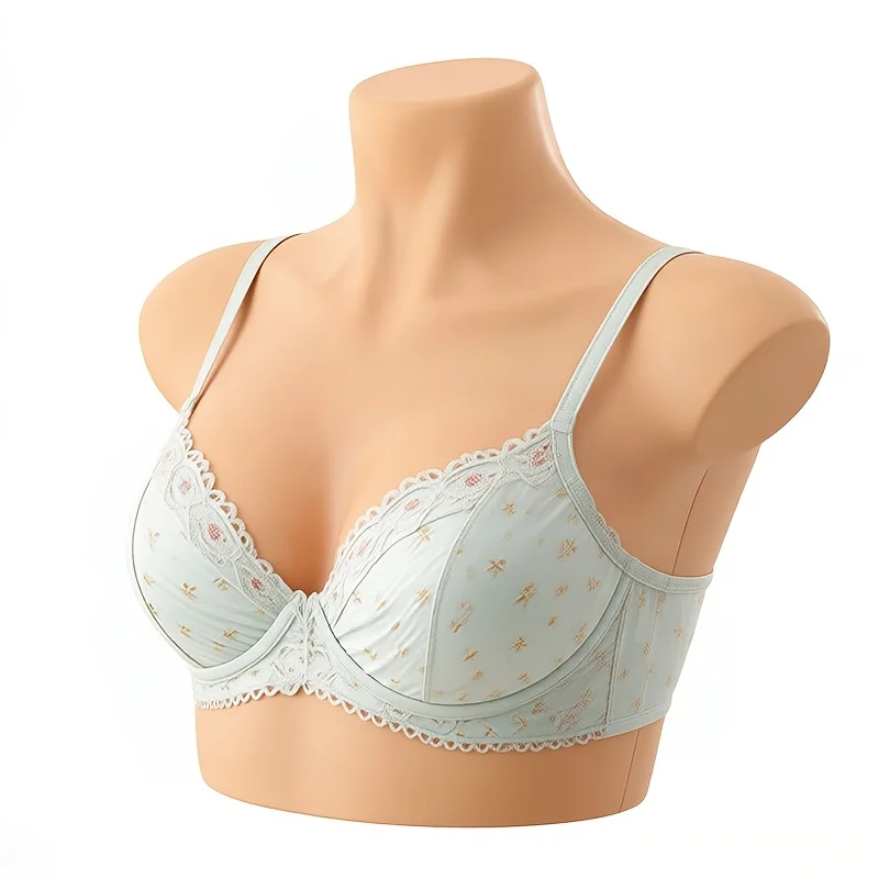 Silicone Fake Breasts, Low-Cut Backless Design, Breathable and Comfortable to Increase Bust Size, Suitable for Crossdressing