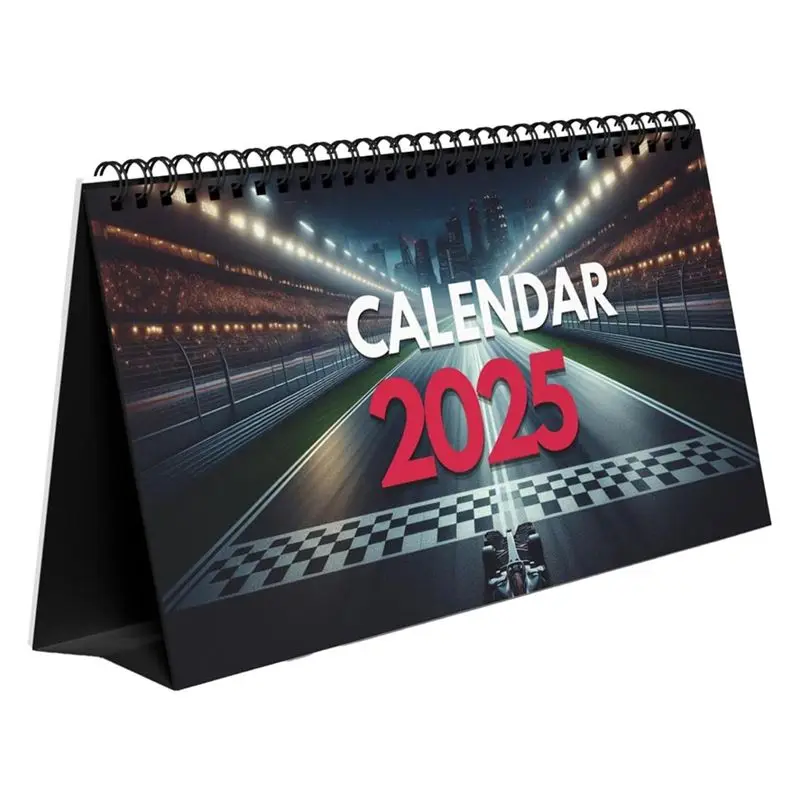 2025 Desktop Calendar For Formula Racing Fan 2025 Desktop Calendar Calendar F1 Calendar 2025 Months Calendar-A57M
