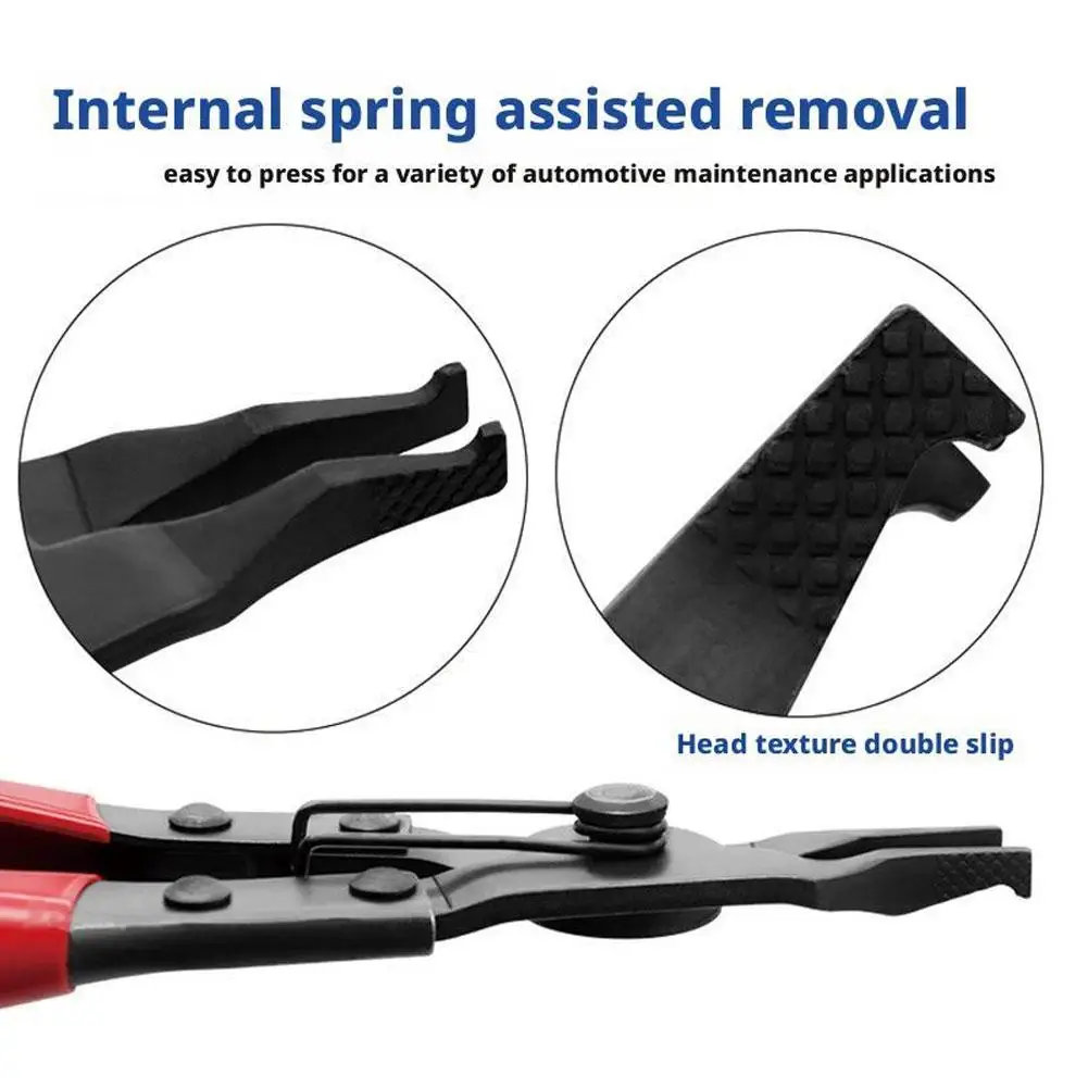 Flachzange Auto Automatikgetriebe Reparatur Flachrandzange Flachfederzange mit Anti-Rutsch-Griff Autoreparaturwerkzeug