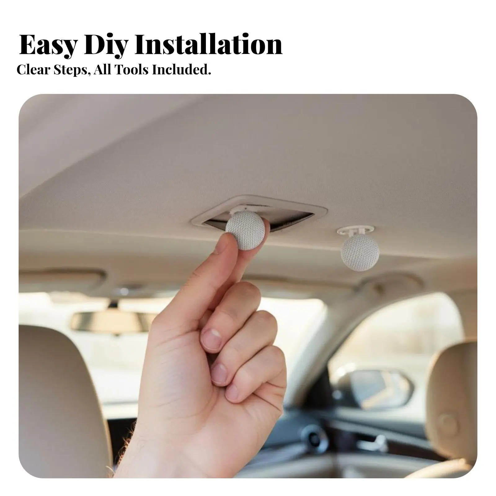 Ceiling Liner Repair Fasteners, Car Headliner Sagging Solution, Interior Fabric Fixer, Universal, Easy Installation, Multiple