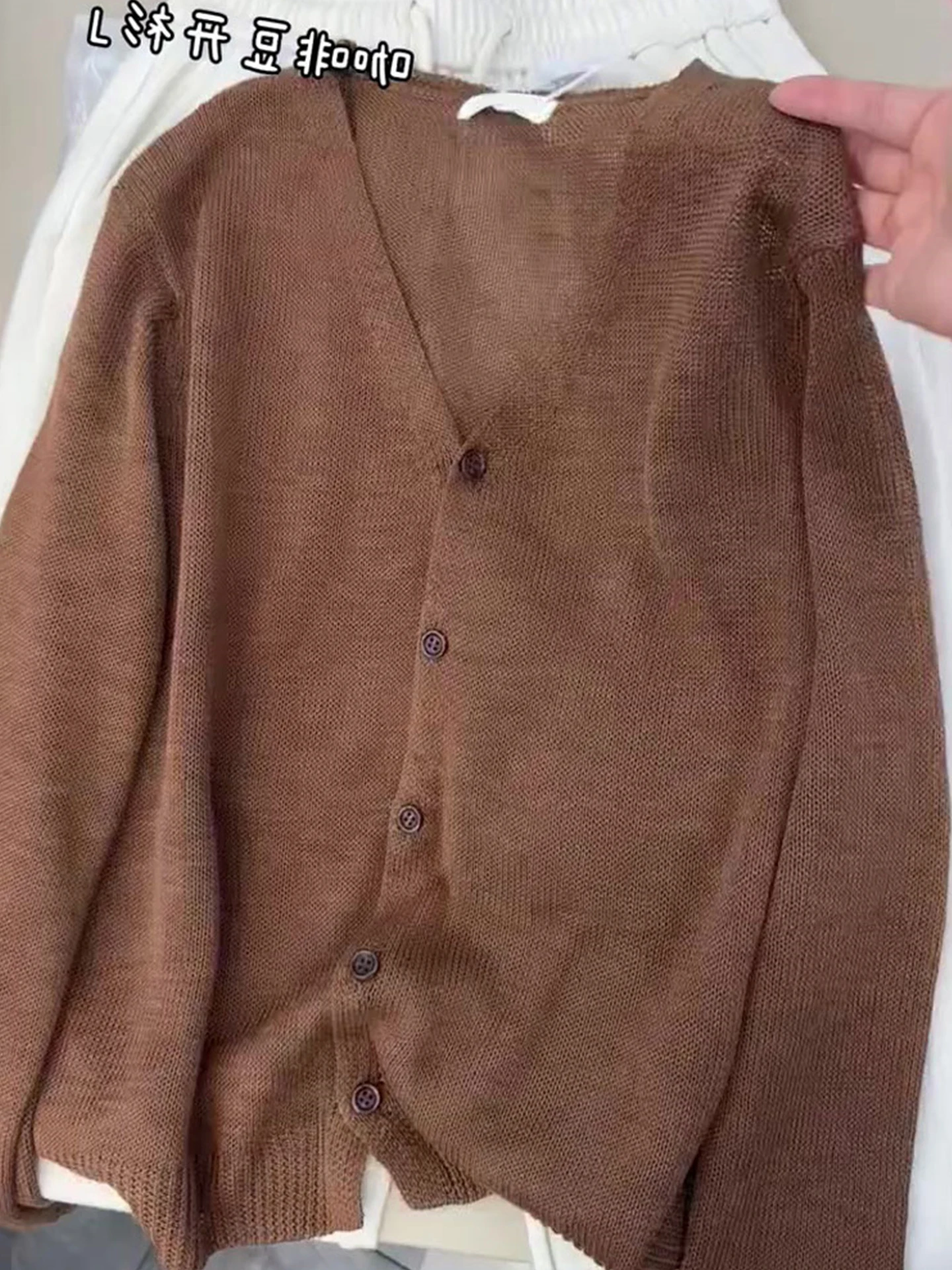 Retro V-Ne Allentato Bottone singolo Semplice lungo Sve Cardigan aperto lavorato a maglia Comodo autunno Top Maglione da donna unico alla moda