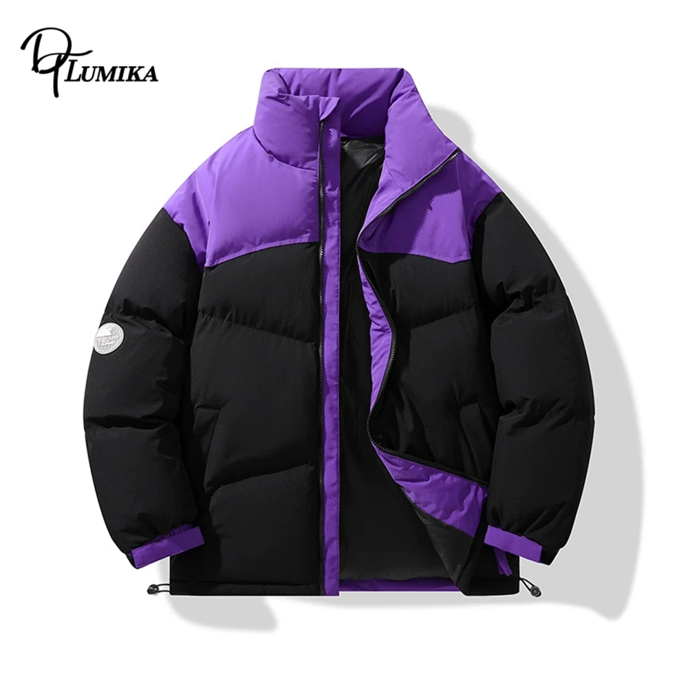 سترة DTLumika العصرية للخريف/الربيع للرجال M-4XL ملابس خارجية للرجال للمراهقين ملابس يومية