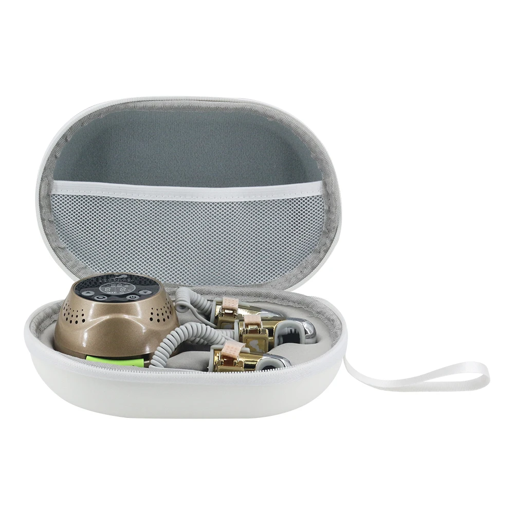 Microcorrente profissional dedo dourado massagem facial olhos, rosto, pescoço três propósitos massageador corporal levantamento máquina de massagem levantamento