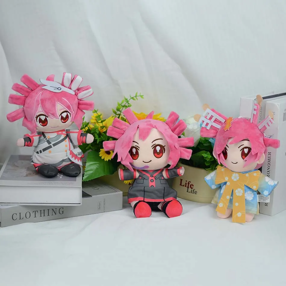 Neue Anime Peripheriegeräte Kasane Teto Plüsch Weiches Kissen Wohnkultur Plushie Diva Vtuber Kawaii Gefüllte Teto Spielzeug Kinder Geschenke