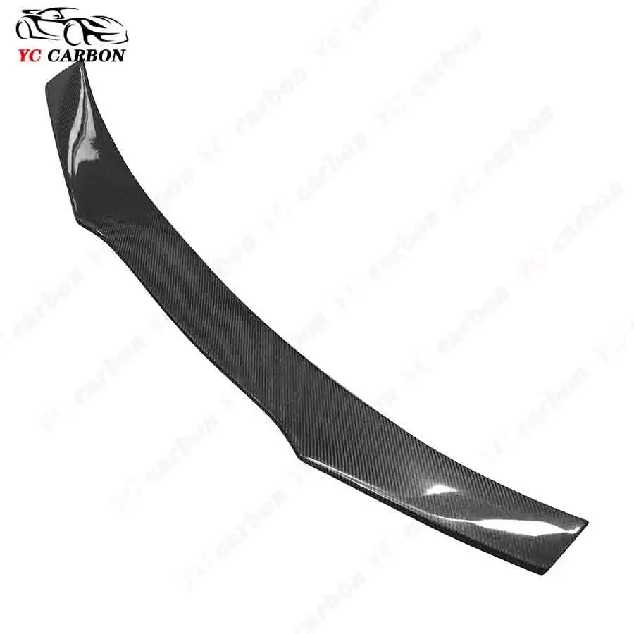 For Ford Mustang GT 2015-2021 SF Style Carbon Fiber Spoiler Rear Wing  Auto Racing Car Styling Tail Lip Wing Car Trunk Diverter