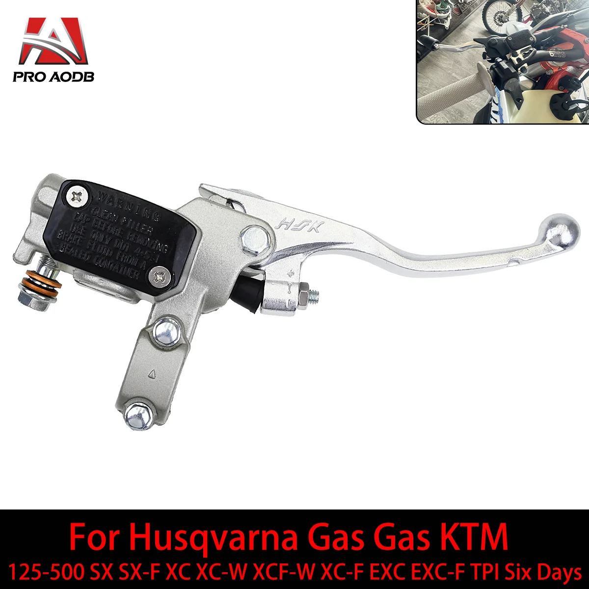 

7/8 22mm Motorcycle Hydraulic Brake Master Cylinder Clutch Pump For Husqvarna Gas Gas KTM SX SX-F XC XC-W XCF-W XC-F EXC EXC-F