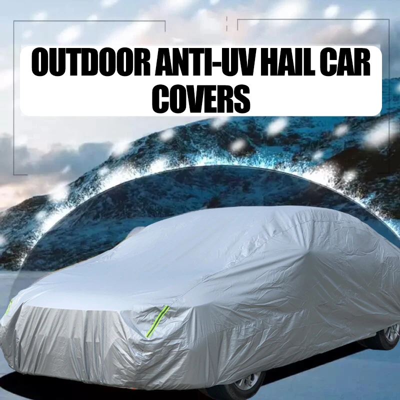 Anti-Uv Hail Aluminium Cotton Reflective Waterproof Protector Insulation Sun Shade Auto Tent Automatic Car Covers With Remote