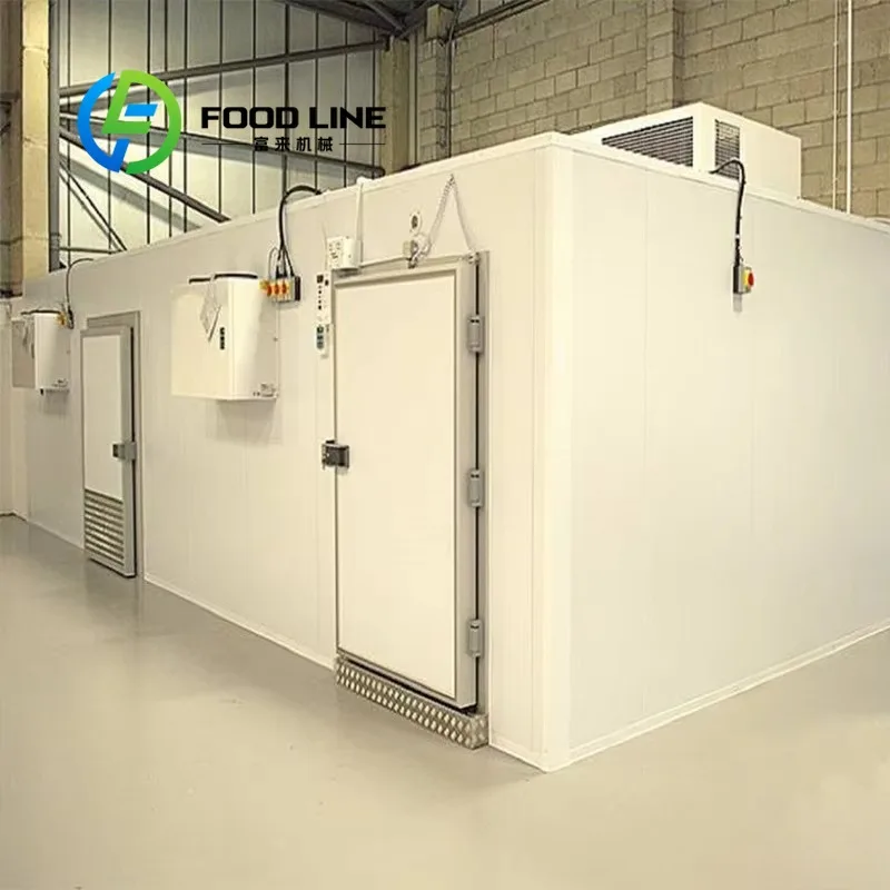 Stationary Walk In Cold Room For Hotel Kitchen Cold Storage For Food Ingredients And Banquet Food Preservation