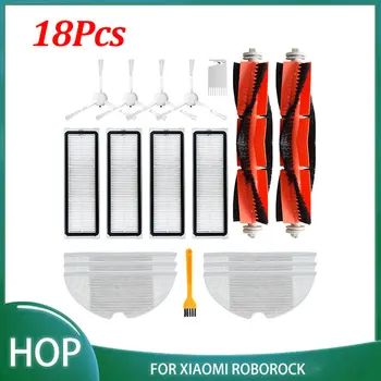 فلتر Hepa لشاومي Mijia 1C 2C STYTJ01ZHM / Dreame F9 / Mi Robot Pembersih Vakum Sikat Rol Aksesori Suku Cadang Kit