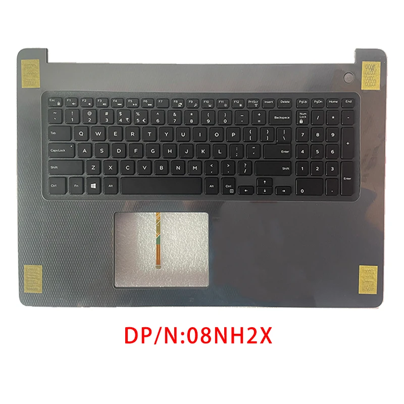 New For Dell Inspiron 3780 3790 ;Replacemen Laptop Accessories Palmrest/ US Keyboard 08NH2X