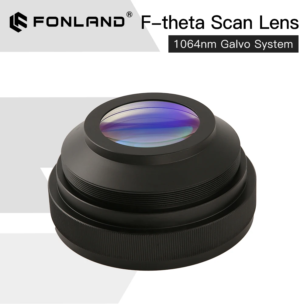 Imagem -03 - F-theta Scan Lens para Yag Optical Fiber Field Lens Laser Marking Machine Parts 1064nm 50x50300x300 mm F63420 mm