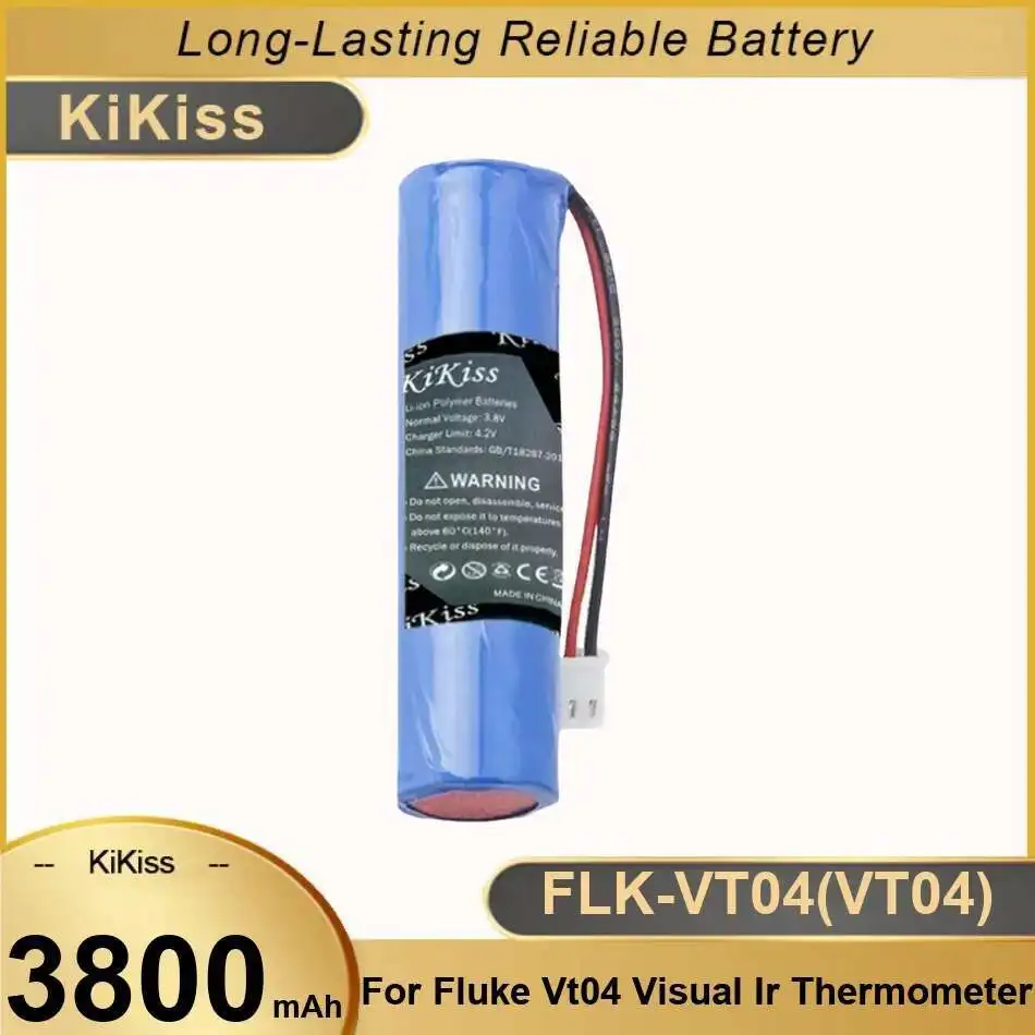 

Infrared Thermometer Battery Flk-VT04 VT04 3800Mah For Fluke Visual IR Thermometer,VT04A,VT04,VT04