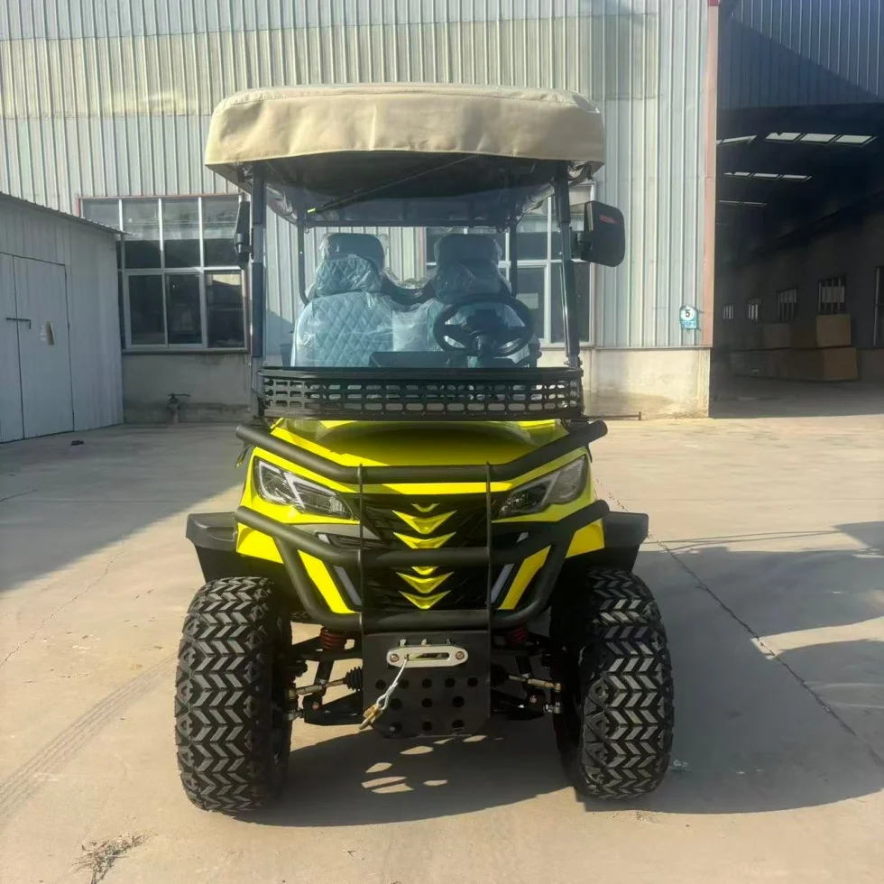 

6-местный 4-местный 48 В 60 В 72 В электрический гольф-кар с литиевой батареей на солнечной энергии тележка для гольфа MD2 + 2