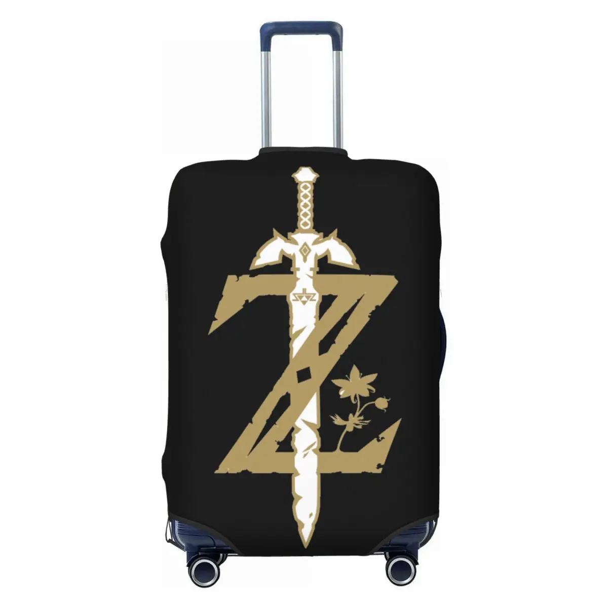 

Custom The Legend Of Zeldas Luggage Cover Elastic Video Game Travel Suitcase Protective Covers Fits 18-32 Inch