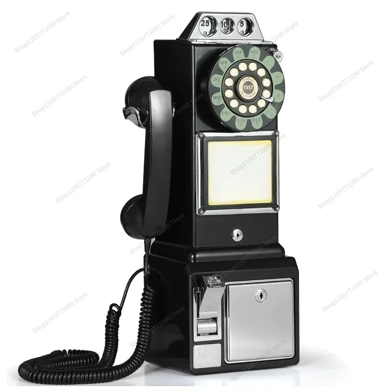 For Retro Mechanical Bell, Coin Jar, Home Wall-mounted Creativity