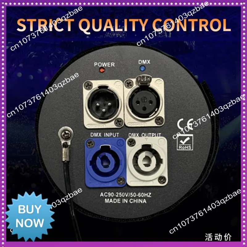 Hot Ltem 6 Channel Signal Output Splitter DMX512 3-Pin Standard Signal Amplifier DJ Disco Stage Lighting Control