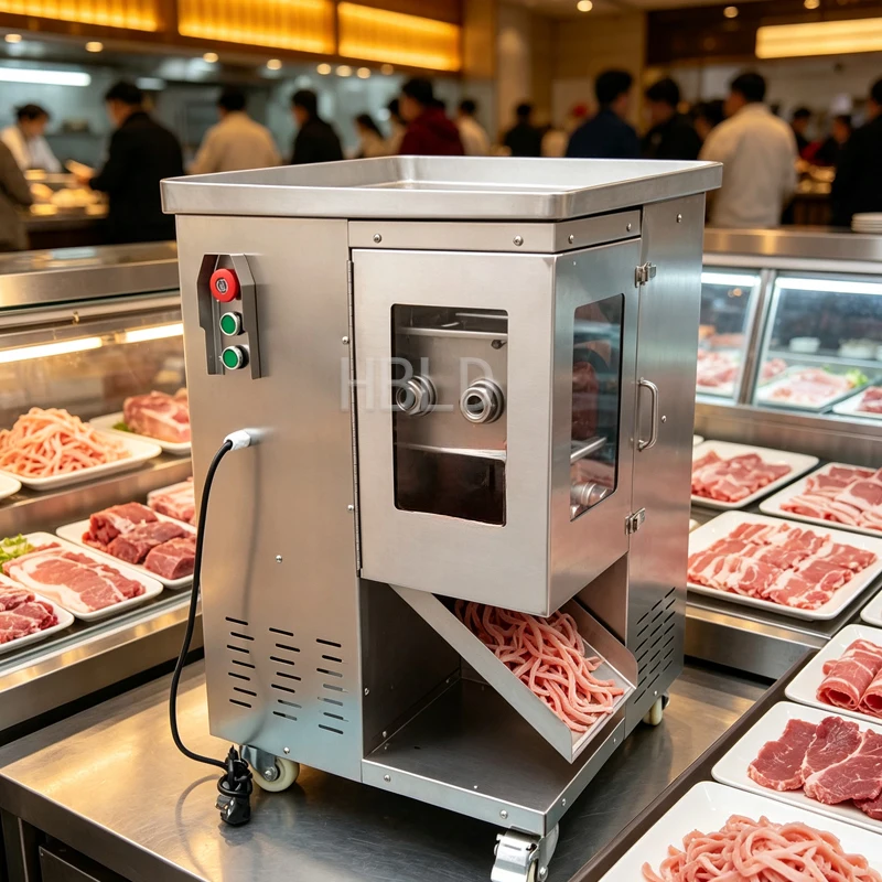 Affordable Meat Cutting Machine for Chicken Breast Beef & Pork Slicer All-in-One Step Kitchen Appliance