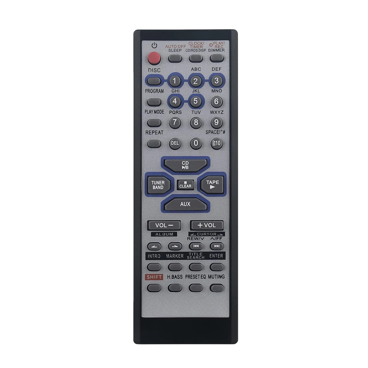 New Remote Control For Panasonic SA-AK45 SC-AK25 SC-AK45 SC-PM17 EUR648264 EUR648265 EUR644853 Mini CD Stereo System