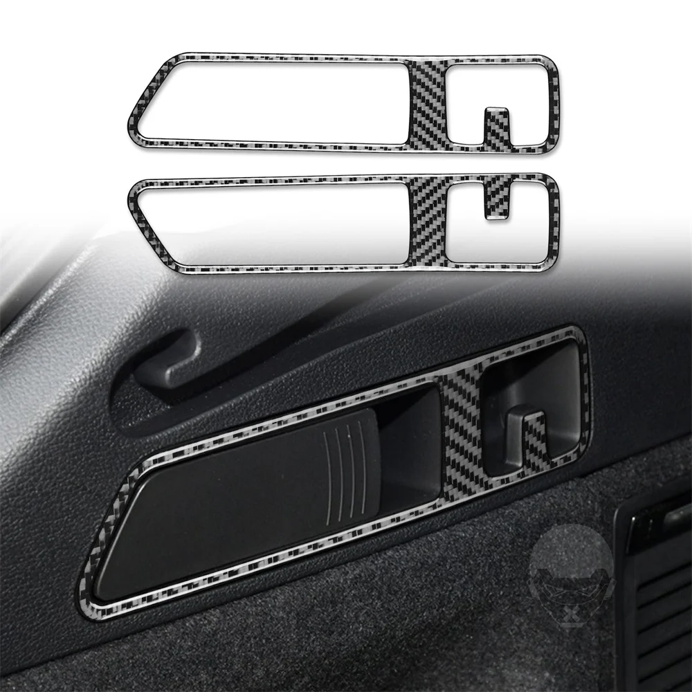 

Suitable For Audi Q5L 18 Trunk Hook Stickers With 2 Carbon Fiber Decorative Stickers