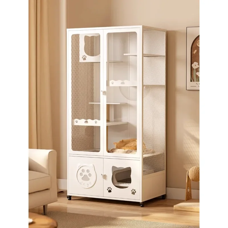 Cat Villa Home Integrated Steel Waterproof and Rust proof