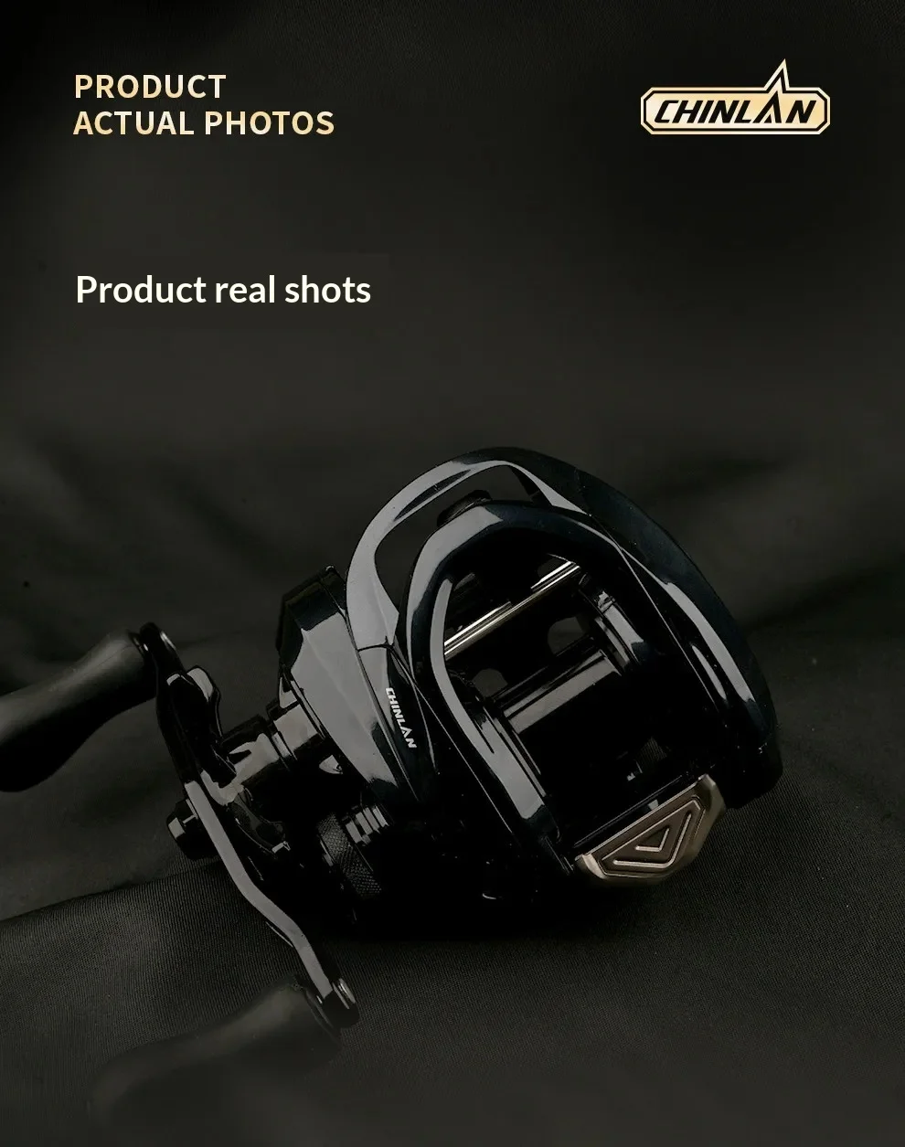 Neue DMK Baitcasting-Rolle für Weitwurf-Salzwasserangeln, Miiec Smart Dual-Mode, stufenlose Bremse für erfahrene Angler. – Detail 16