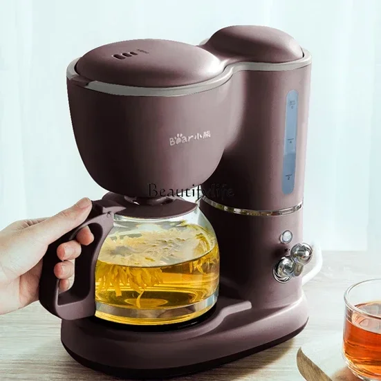 

Home small office automatic all-in-one machine drip tea maker American brewed coffee pot